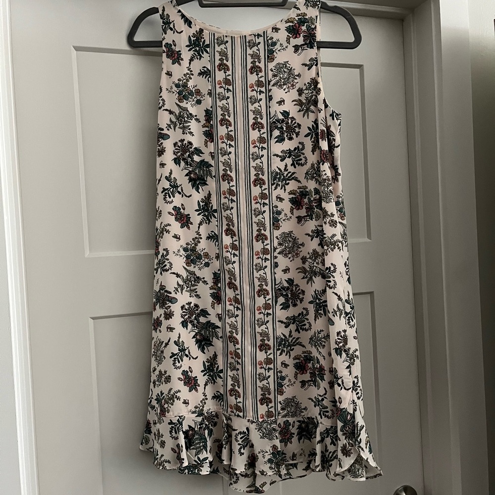 Sophie Max pink floral dress. Size XS